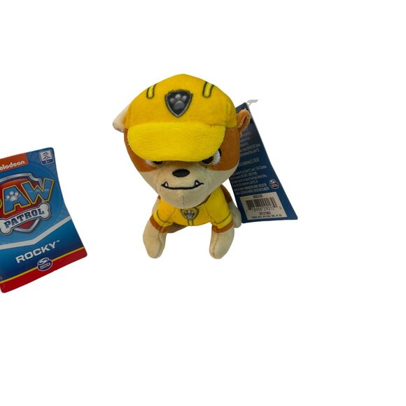 Nickelodeon Paw Patrol Plush Toy Set - Rocky Marshall Rubble & Chase - Adorable - Picture 6 of 7